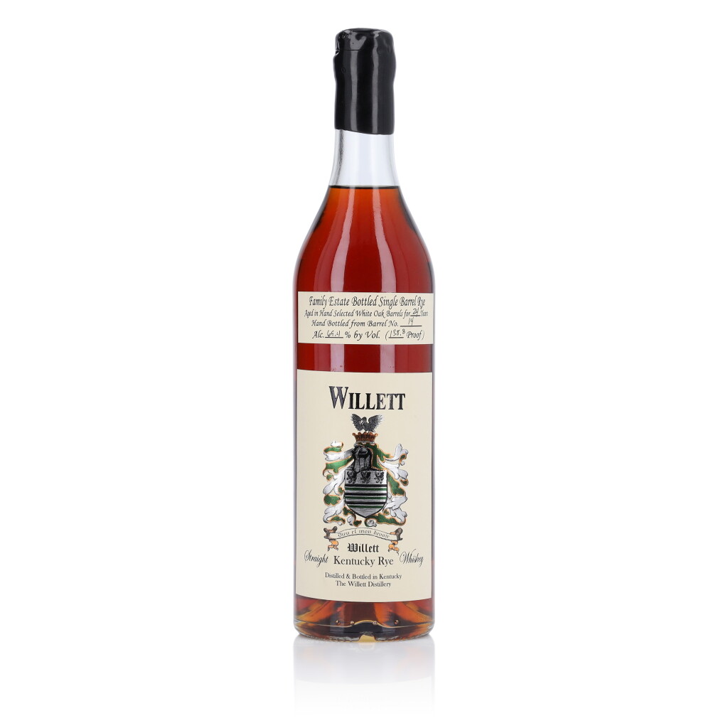 View full screen - View 1 of Lot 356. Willett Family Estate Single Barrel Rye #14 "Glen Fahrn" 24 Year Old 138.8 Proof 1984 (1 Bottle 75cl).