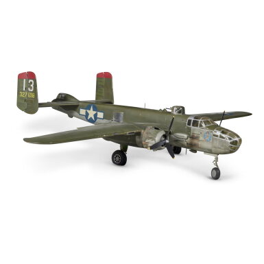 View full screen - View 1 of Lot 714. A Model of a WWII American Twin Engine Bomber, Probably B-25.
