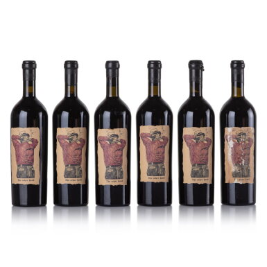View full screen - View 1 of Lot 297. Sine Qua Non, The Other Hand, Syrah 1995 (6 BT).
