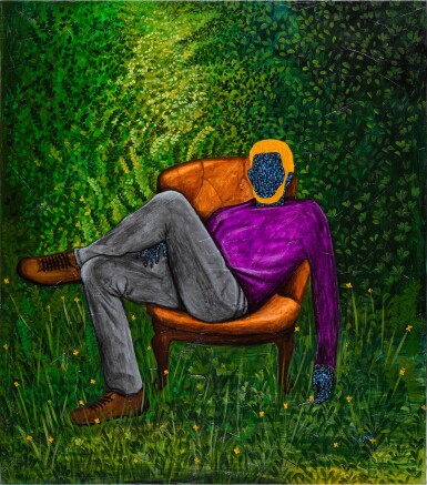 View full screen - View 1 of Lot 38. In Touch With Yellow.