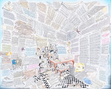 View full screen - View 1 of Lot 178. Hommage à Paul Valéry, 2010.