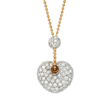 View full screen - View 1 of Lot 142. Diamond necklace, 1994.