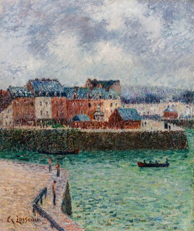 View full screen - View 1 of Lot 156. Le Port (L'avant-Port de Dieppe).