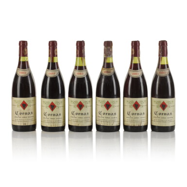 View full screen - View 1 of Lot 114. Cornas 1983 Auguste Clape (12 BT).