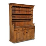 Very Fine and Rare Walnut Step-Back Cupboard Southeastern Pennsylvania Circa 1770