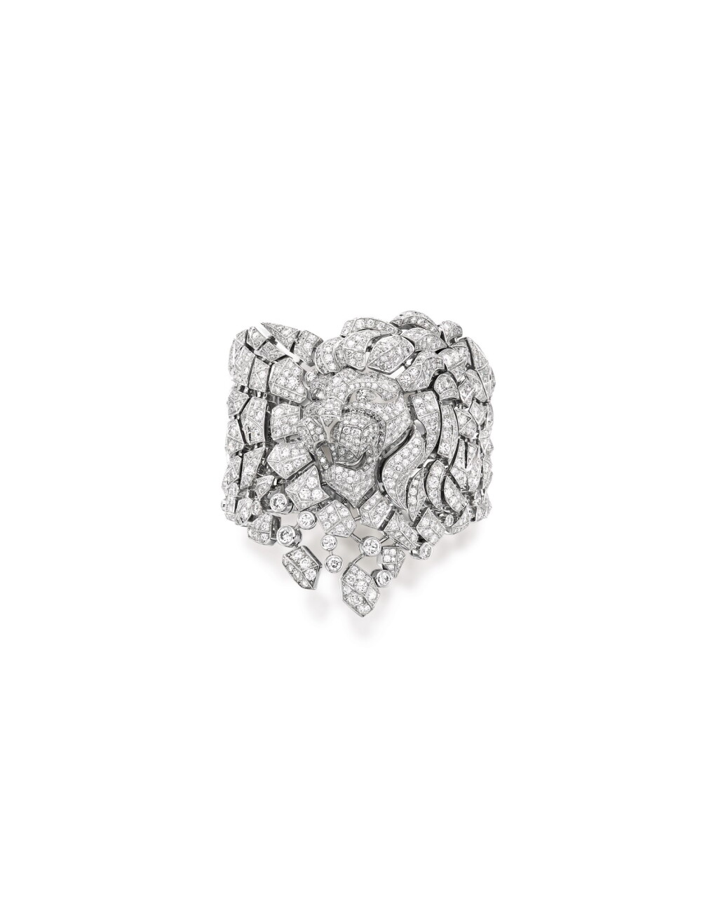 全萤幕检视 - 查看1639Chanel | 'Sous le Signe du Lion' Diamond Bangle | 香奈兒 | 'Sous le Signe du Lion' 鑽石手鐲的1