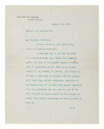 WOODROW WILSON | Woodrow Wilson confides to a pacifist supporter that the involvement of allied nations in World War I constrains him from publicly speaking for peace