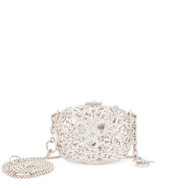 View full screen - View 1 of Lot 532. Limited Edition Sterling Silver Sac Bijou Chaine d'Ancre.