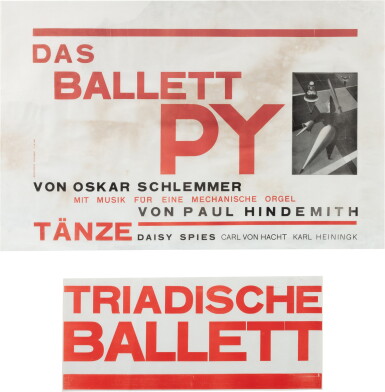 View full screen - View 1 of Lot 46. Das Ballett PY - Das Triadische Ballett.