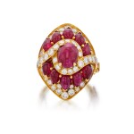 Ruby and Diamond Ring