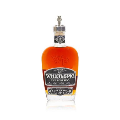 View full screen - View 1 of Lot 495. WhistlePig The Boss Hog 14 Year Old 4th Edition "The Black Prince" 119.2 proof NV (1 BT75).