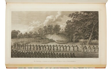 View full screen - View 1 of Lot 13. Cook, James, Captain, et al. | The Frank S. Streeter set of the voyages that "form the basis for any collection of Pacific books".