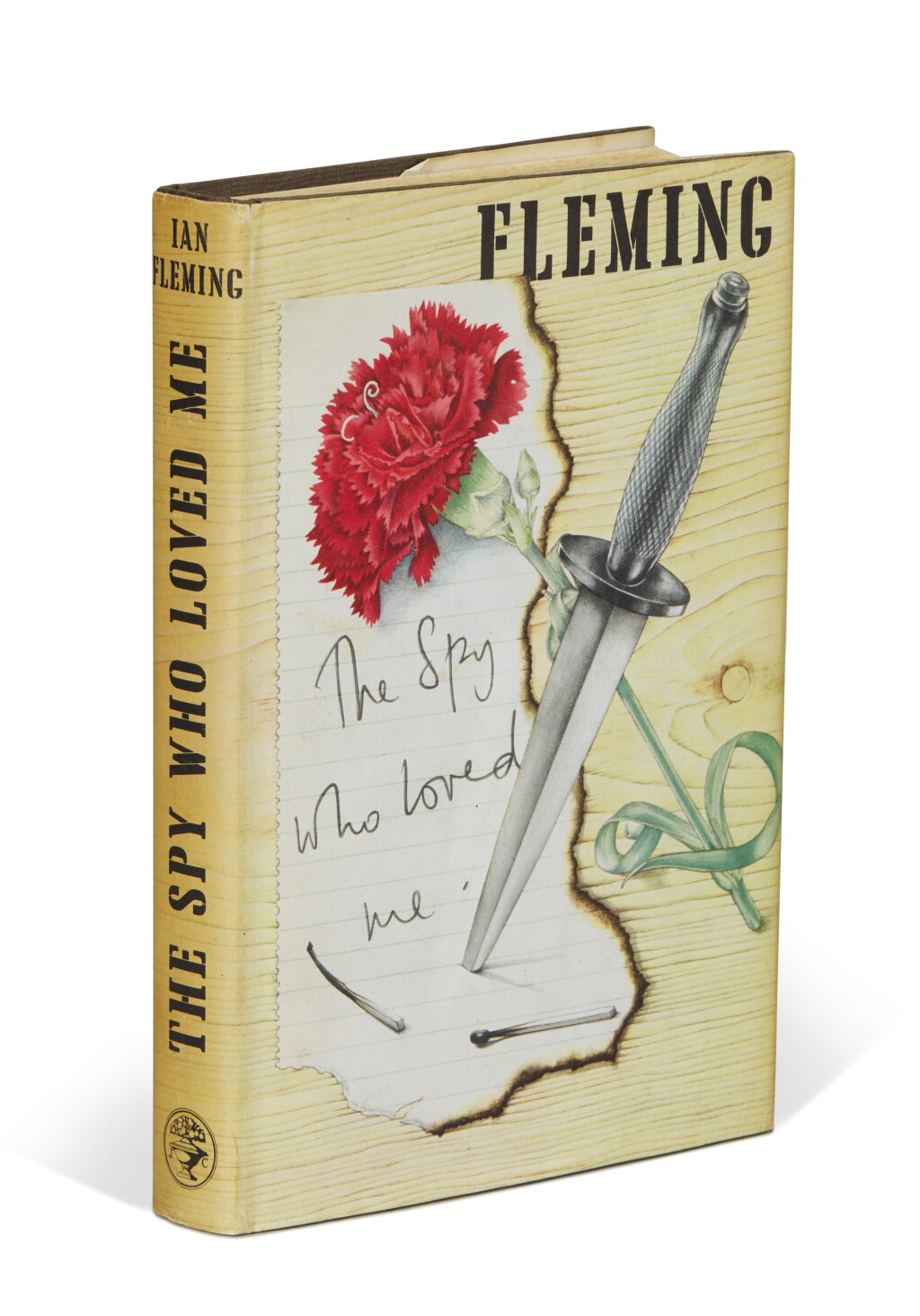 View full screen - View 1 of Lot 20. Ian Fleming | The Spy Who Loved Me, 1962, first edition, presentation copy inscribed by the author to Jonathan Chase.