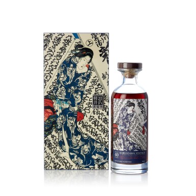 View full screen - View 1 of Lot 5038. 輕井澤 "藝妓" 系列 Karuizawa 40 Year Old Blue Geisha cask #4560 58.8 abv 1974 (1 BT70).