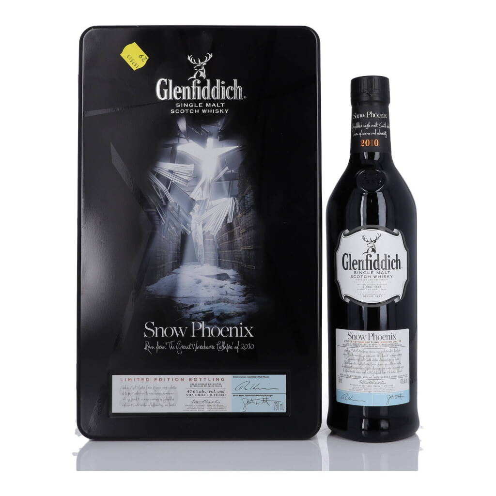View full screen - View 1 of Lot 30. Glenfiddich Snow Phoenix 47.6 abv NV (1 BT 75cl).