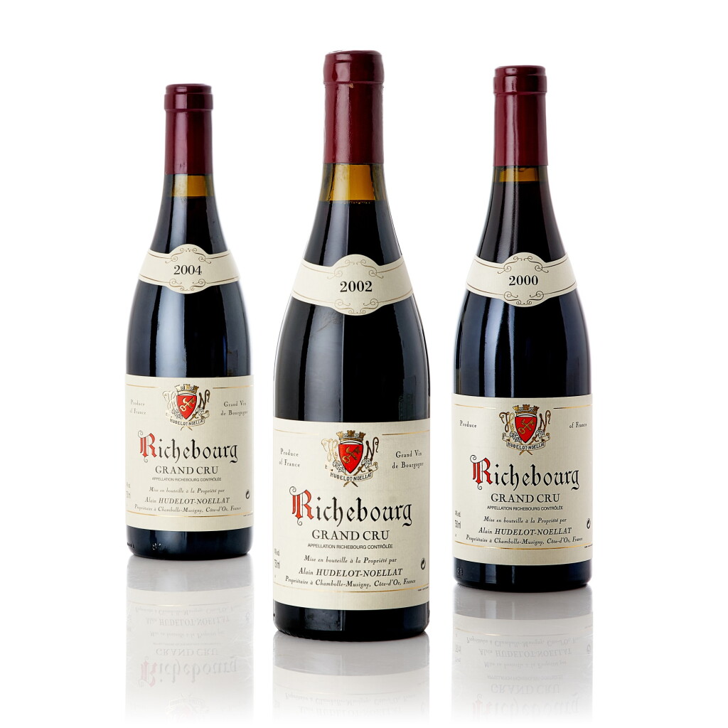 View full screen - View 1 of Lot 9107. Richebourg 2002 Alain Hudelot-Noëllat (3 BT).