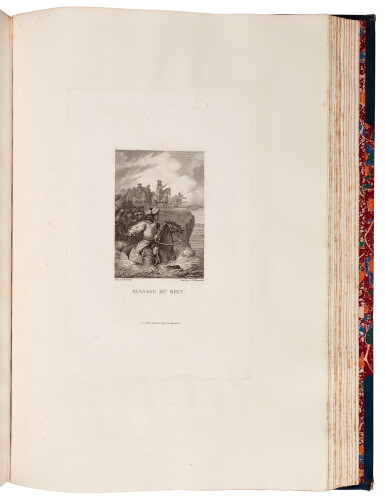 View full screen - View 1 of Lot 35. Boileau-Despréaux | Oeuvres poetiques, Parma, Bodoni, 1814, 2 volumes, extra illustrated.
