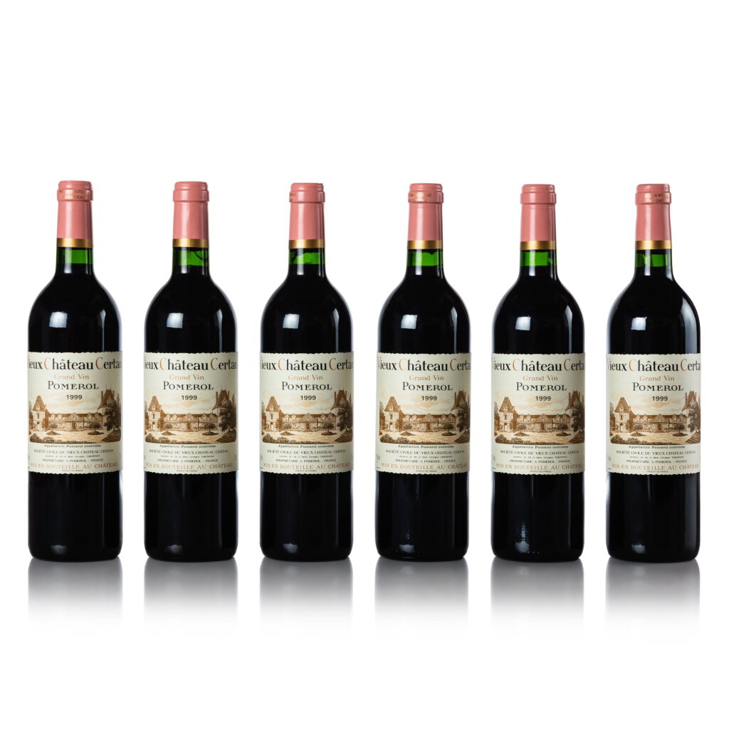 View full screen - View 1 of Lot 582. Vieux Château Certan 1999 (12 BT).