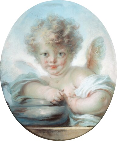 View full screen - View 1 of Lot 39. A child in the guise of cupid.