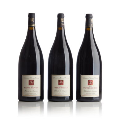View full screen - View 1 of Lot 298. Côte Rôtie La Blonde du Seigneur 2015 Georges Vernay (3 MAG).