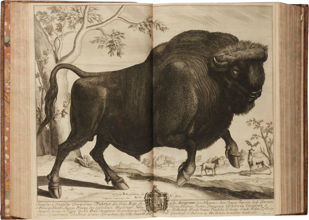 View full screen - View 1 of Lot 43. Caesar, Quae extant, London, Tonson, 1712, contemporary diced russia gilt.