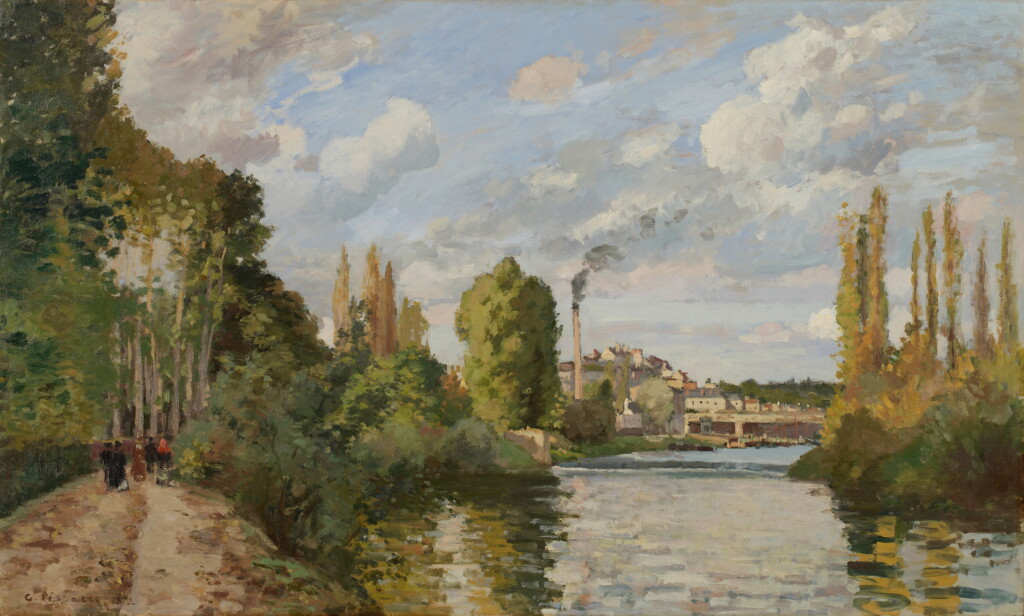 View full screen - View 1 of Lot 7. Bords de l’Oise à Pontoise.