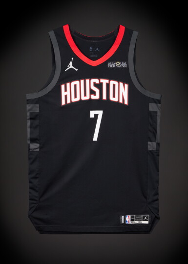 View full screen - View 1 of Lot 27. Kevin Durant Houston Rockets 2025-2026 Emirates NBA Cup Game Worn Statement Edition Jersey | Matched to 2 Games.
