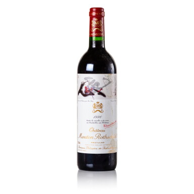 View full screen - View 1 of Lot 218. Château Mouton Rothschild 1996 (1 BT).