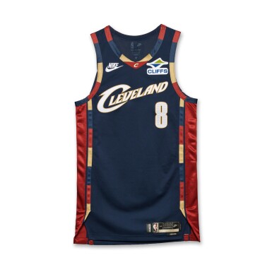 View full screen - View 1 of Lot 22. Dennis Schroder Cleveland Cavaliers 2026 NBA Playoffs Eastern Conference Round 1 Game Worn Classic Edition Jersey | Game 1.