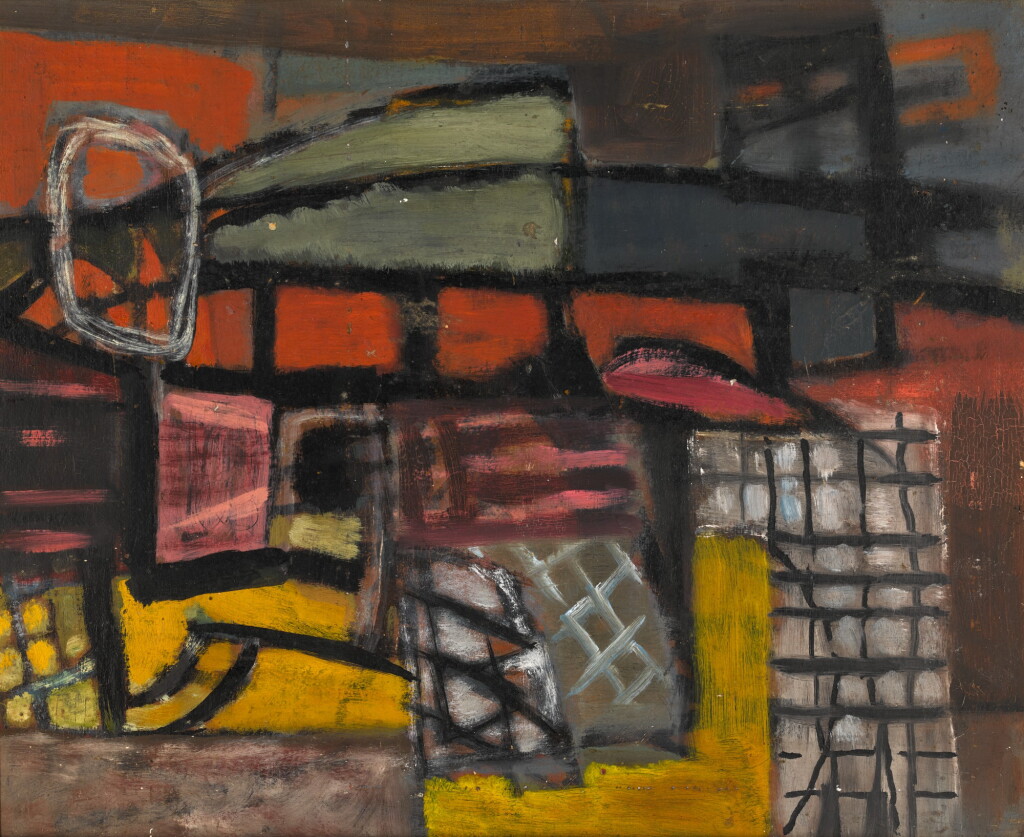 View full screen - View 1 of Lot 194. ROGER HILTON | UNTITLED.