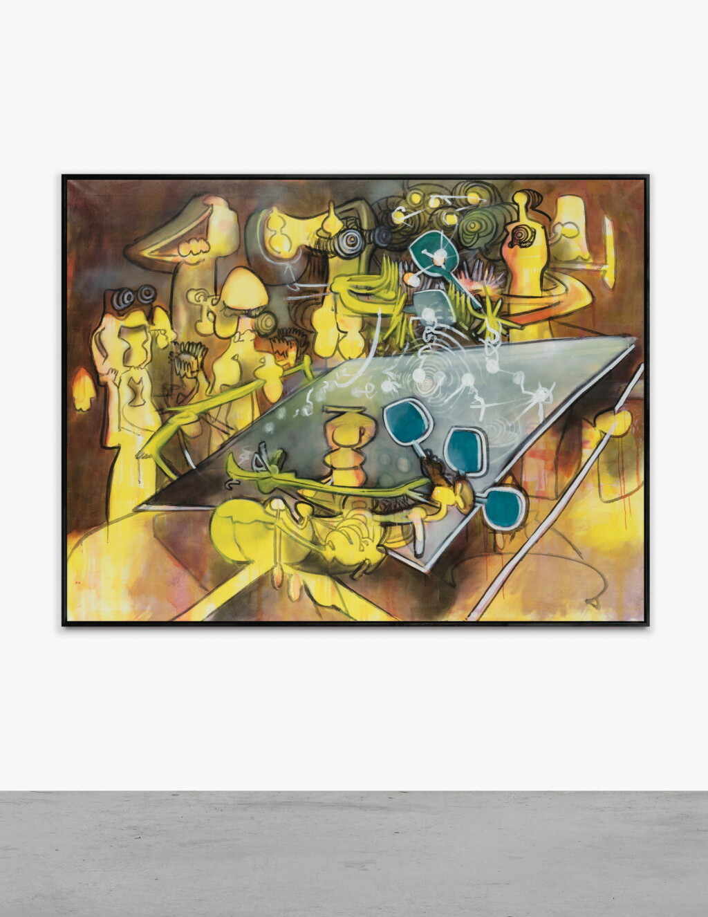 View full screen - View 1 of Lot 127. ROBERTO MATTA | PING PONG MAO.