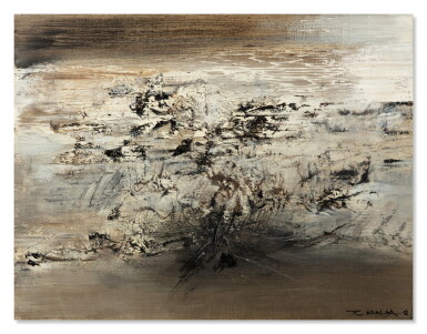 View full screen - View 1 of Lot 1049. Zao Wou-Ki 趙無極 | 25.10.61.