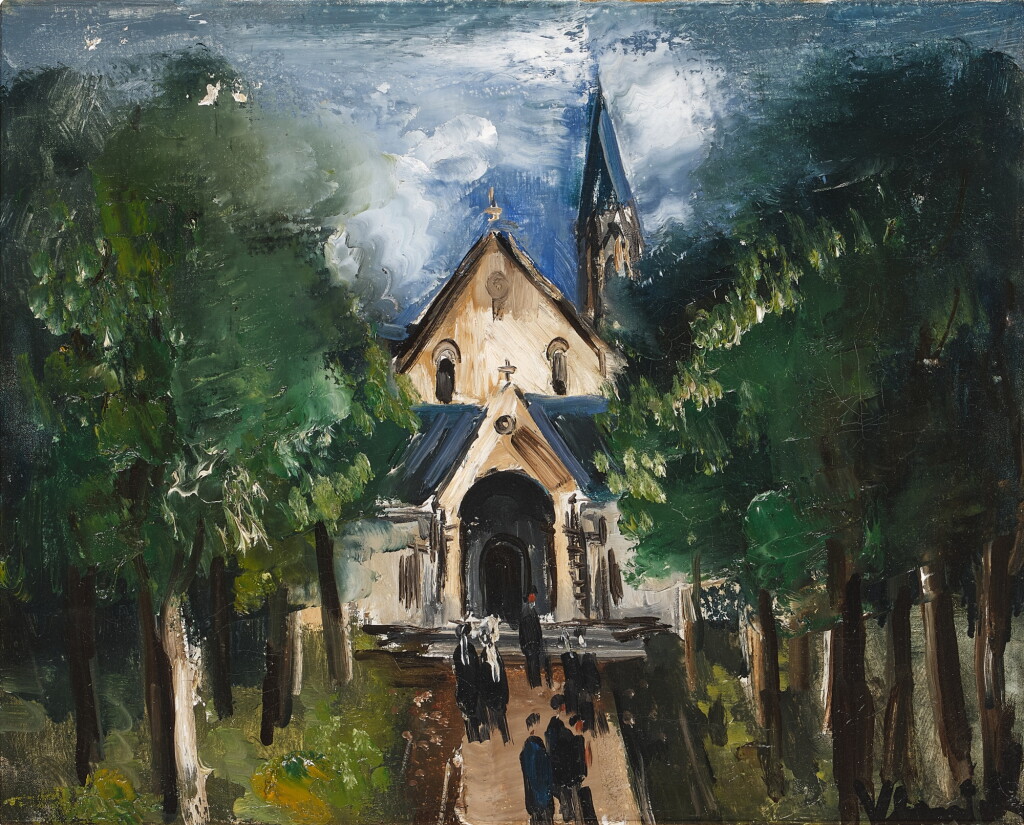 View full screen - View 1 of Lot 429. Église de village.