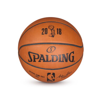 View full screen - View 1 of Lot 23. Game Issued 2018 NBA Finals Golden State Warriors vs. Cleveland Cavaliers Basketball.