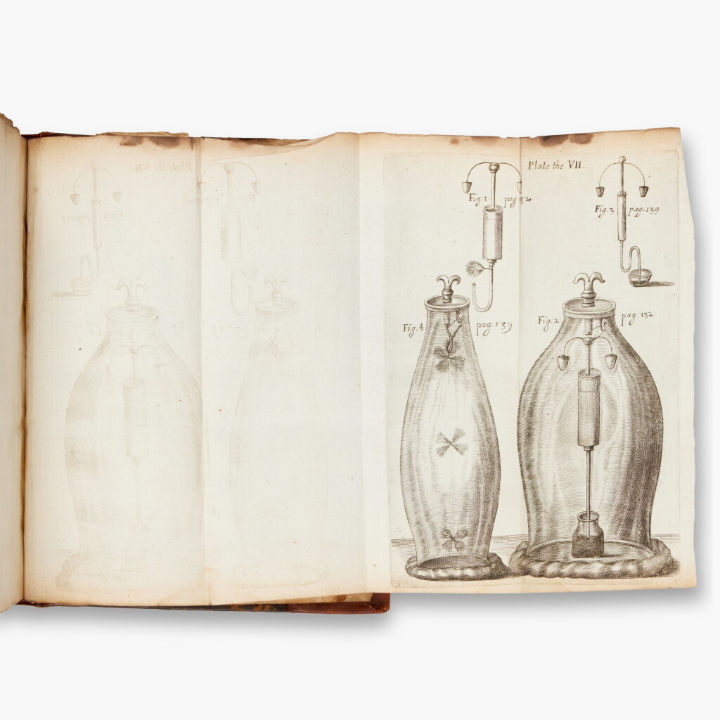View full screen - View 1 of Lot 80. Boyle, Robert | A Continuation of New Experiments Physico-Mechanical..., Oxford, 1669, first edition.