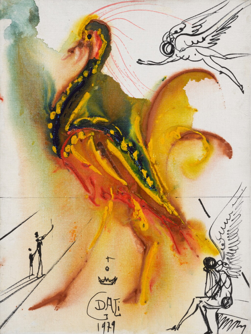 View full screen - View 1 of Lot 140. SALVADOR DALÍ | LE GRAND PAVON.