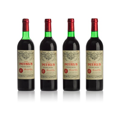 View full screen - View 1 of Lot 489. Petrus 1976 (4 BT).