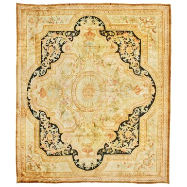 View full screen - View 1 of Lot 2. A French Savonnerie Carpet, 19th Century.