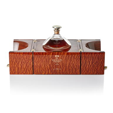 View full screen - View 1 of Lot 2630. The Macallan 72 Year Old in Lalique, Genesis Decanter 42.0 abv NV (1 BT70).