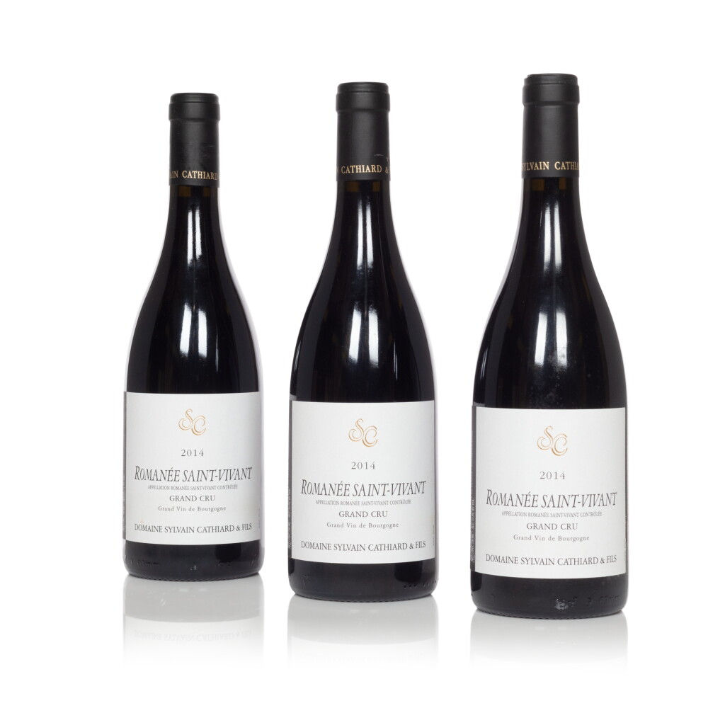 View full screen - View 1 of Lot 8189. Romanée St. Vivant 2014 Sylvain Cathiard (3 BT).