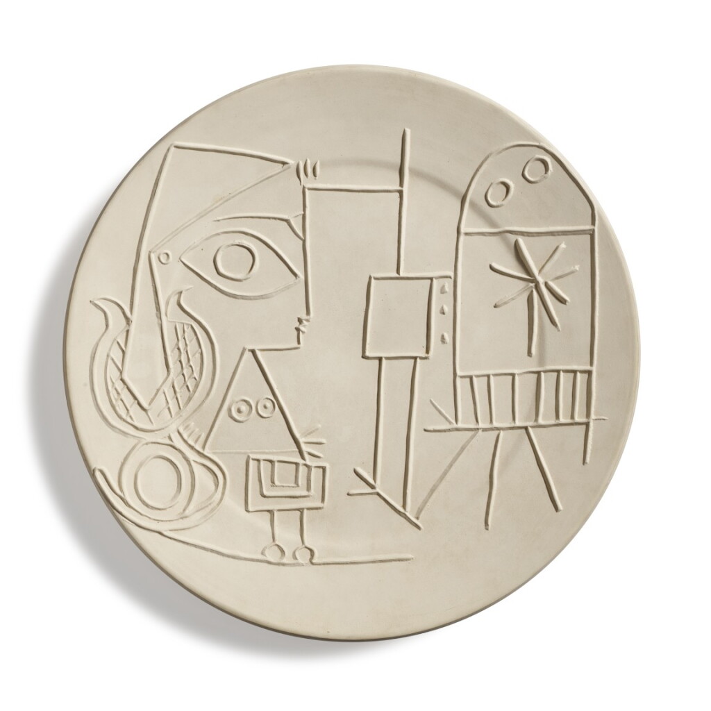 View full screen - View 1 of Lot 50. Jacqueline au chevalet (A. R. 334).