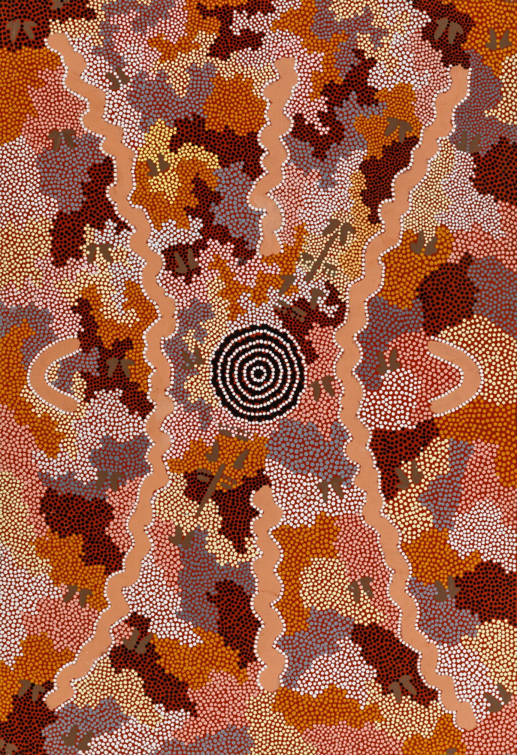 View full screen - View 1 of Lot 37. Rock Wallaby Dreaming, 1989.