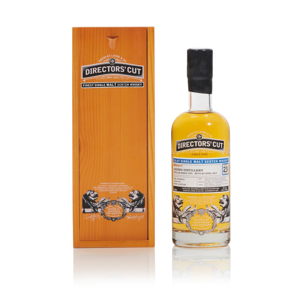 View full screen - View 1 of Lot 177. Ardbeg Douglas Laing Directors' Cut 23 Year Old 53.1 abv 1991 (1 BT70).