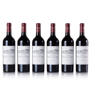 View full screen - View 1 of Lot 625. Château Pontet Canet 2005 (24 BT).