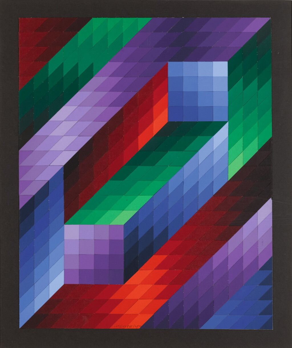 View full screen - View 1 of Lot 72. VICTOR VASARELY | COMPOSITE .