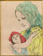 Léonard Tsuguharu Foujita 藤田嗣治 | Mère et enfant 母與子