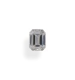 A 1.03 Carat Emerald-Cut Diamond, D Color, VS2 Clarity