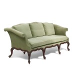 A George III carved mahogany sofa, circa 1765, attributed to John Gordon