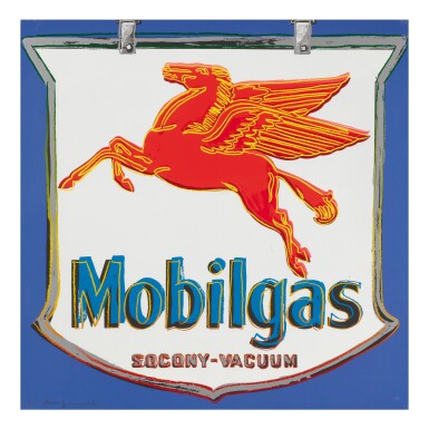 View full screen - View 1 of Lot 290. ANDY WARHOL | MOBIL (F. & S. II.350).