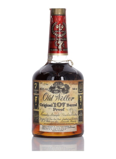 View full screen - View 1 of Lot 437. Old Weller The Original 107 Proof NV (1 Bottle 4/5 Quart).